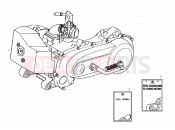 derbi Atlantis 50 2T Engine