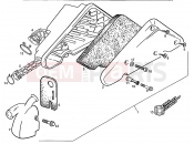 Air box - Derbi Atlantis 50 2T LC 2000