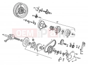 Variator - Derbi Atlantis 50 2T LC 2000