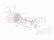 Reduction unit - Derbi Boulevard 100 4T 2010