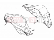 derbi Boulevard 50 2T Headlight support