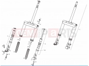Front fork - Derbi GP 50 2003
