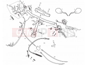 Handlebar - Controls - Derbi GP 50 2003