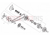 DERBI QUAD DFW 50 Clutch