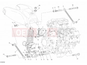 DUCATI 2008 DESMOSEDICI RR REAR SHOCK ABSORBER » SWING ARM