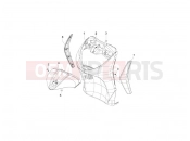 Front shield - Derbi Sonar 125 2009