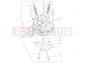 Head unit - Valve - Derbi Sonar 125 2009
