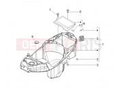 derbi Sonar 50 2T Helmet huosing - Undersaddle