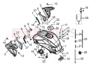 üzemanyag tank - Derbi STX 150 2019
