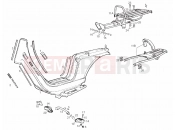 DERBI Variant Courier 50 Luggage rack