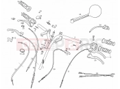 derbi Variant Start-Courier 50 Handlebar - Controls