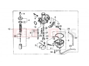 gilera Coguar Carburettor