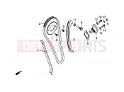 gilera Coguar Chain tensioner