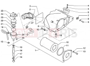 gilera Coguar Filter box