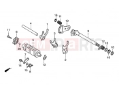 gilera Coguar Gearshift drum