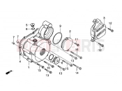 gilera Coguar Left crankcase cover