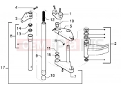Fork - Gilera DNA 180