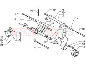 Swinging arm - Gilera DNA 180