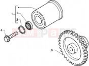 Torque limiting device - Dampe - Gilera DNA 180