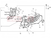 Crankcase - Gilera DNA 50 2006