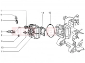 Head unit - Valve - Gilera DNA 50 2006