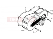gilera Eaglet automatic kuplung dekni