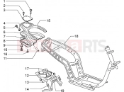 GILERA Easy Moving Chassis-Central stand