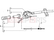 GILERA Easy Moving Handlebars component parts