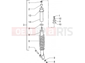GILERA Easy Moving Rear shock absorber