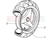 GILERA Easy Moving Rear wheel