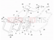 gilera 2008 Fuoco 500 Cooling system