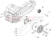 gilera 2008 Fuoco 500 Driving pulley