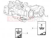 gilera 2009 Fuoco 500 Engine, assembly