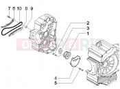 gilera 2009 Fuoco 500 Oil pump