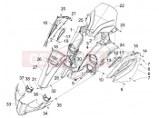 gilera 2011 Fuoco 500 első idom