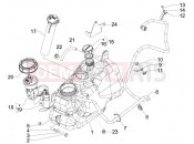 gilera 2011 Fuoco 500 Benzin tank