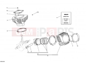 DUCATI 2008 Sportclassic GT1000 CYLINDER - PISTON » ENGINE CASE