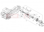 gilera 2013 Fuoco 500 Driven pulley