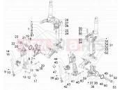 gilera 2013 Fuoco 500 Fork's components (Mingxing)