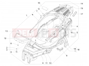 Helmet huosing - Undersaddle - Gilera Fuoco 500 LT 2014