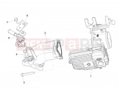 Throttle body - Injector - Induction joint - Gilera Fuoco 500 LT 2014