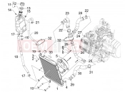 GILERA GP 800 Cooling system