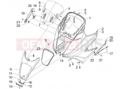 GILERA GP 800 Front shield