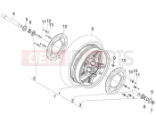 GILERA GP 800 Front wheel