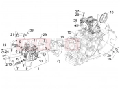 GILERA GP 800 Head unit - Valve