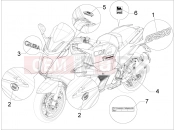GILERA GP 800 Plates - Emblems