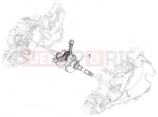 gilera 2009 GP 800 Centenario Crankshaft
