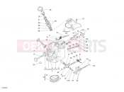 DUCATI 2008 Sportclassic GT1000 HORIZONTAL CYLINDER HEAD » VALVE DRIVE
