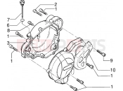 gilera GSM Half crankcase covers