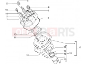gilera GSM Head-cylinder-piston